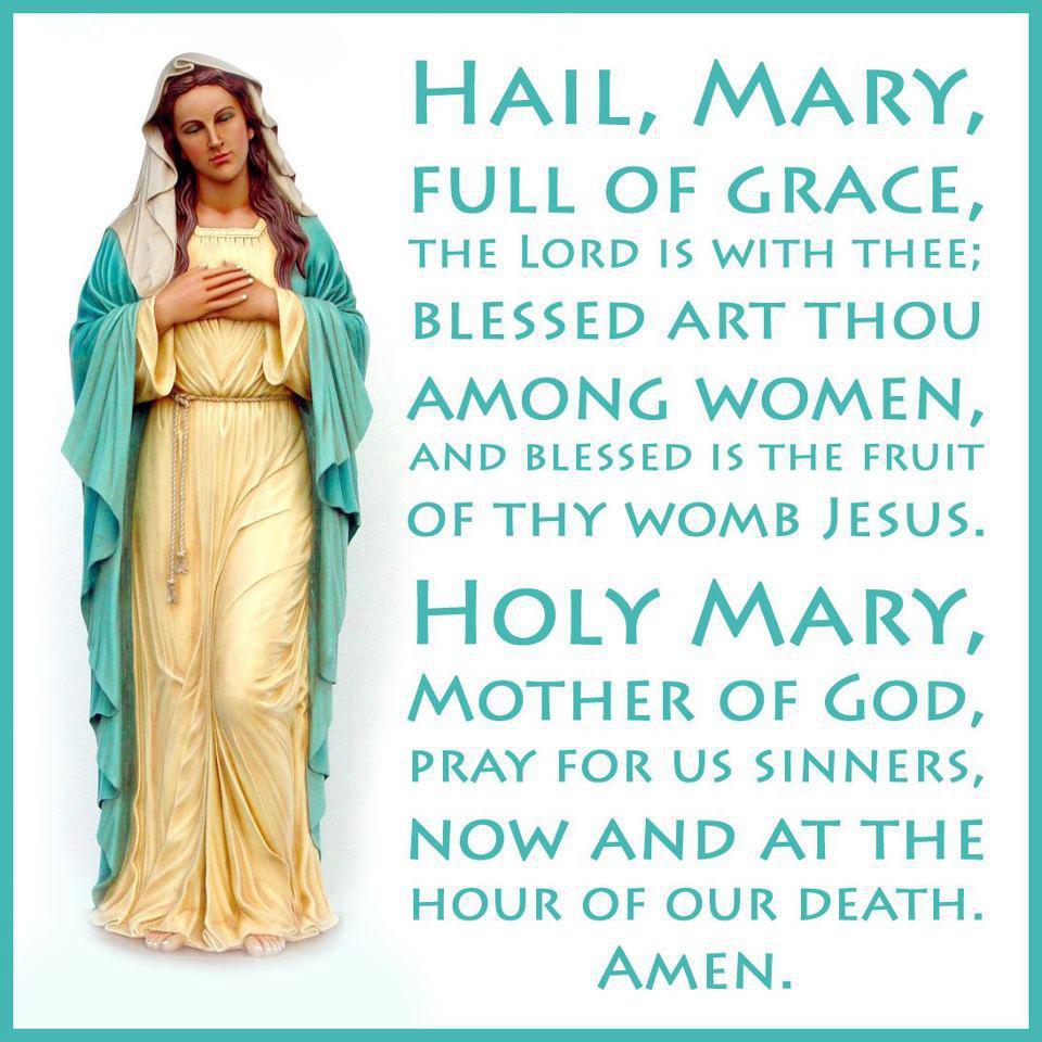 Hail Mary prayer